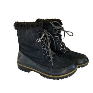 JBU by Jambu Women's Bristol Ankle Boot, Black, 6 Medium US